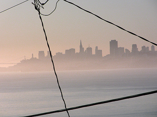 San Francisco through wires